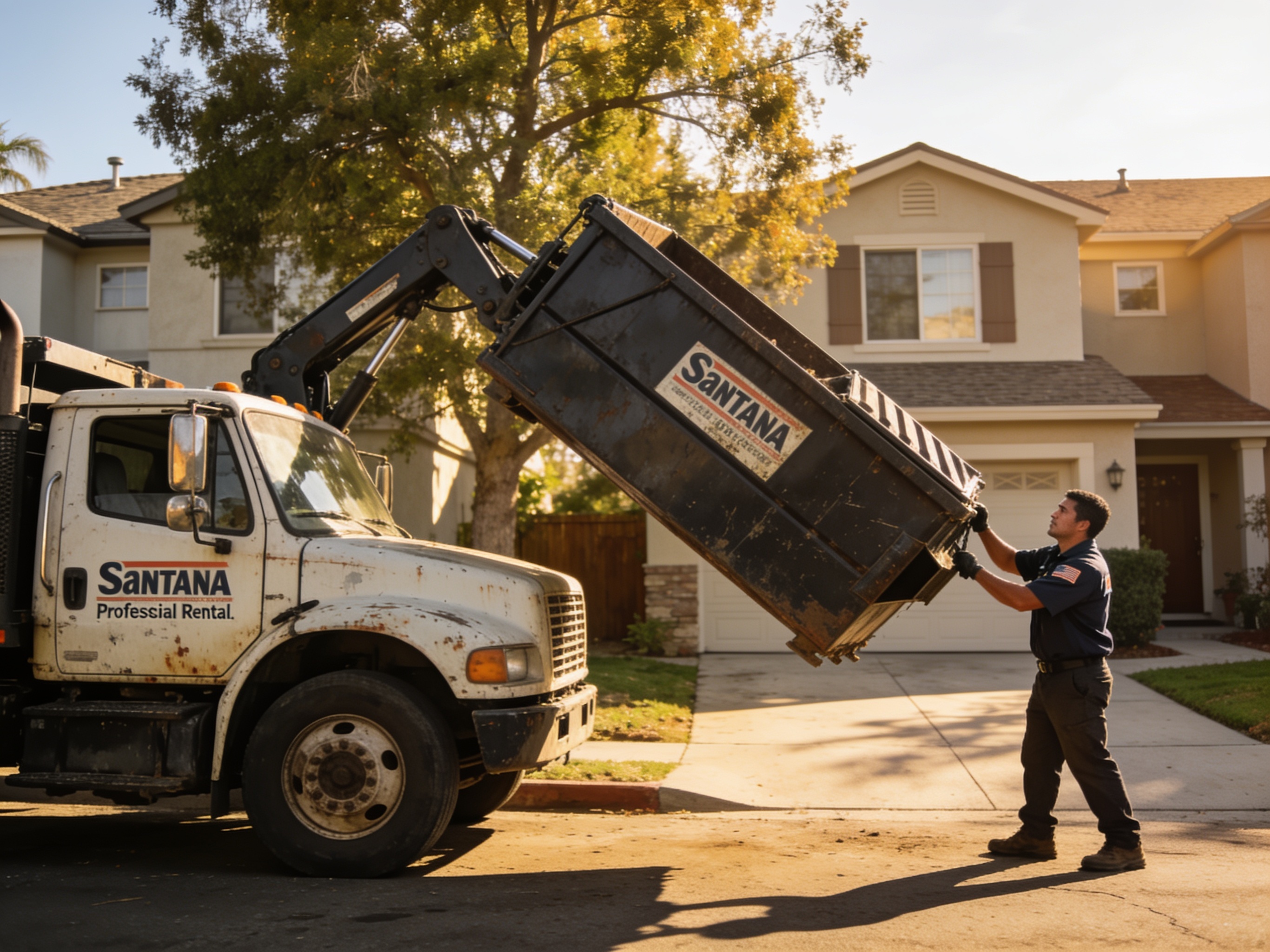  Dumpster Rental work by Santa Ana Dumpster Rental pros in Santa Ana, CA